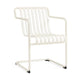 HAY Palissade Cantilever Dining tuinstoel met arm Cream White