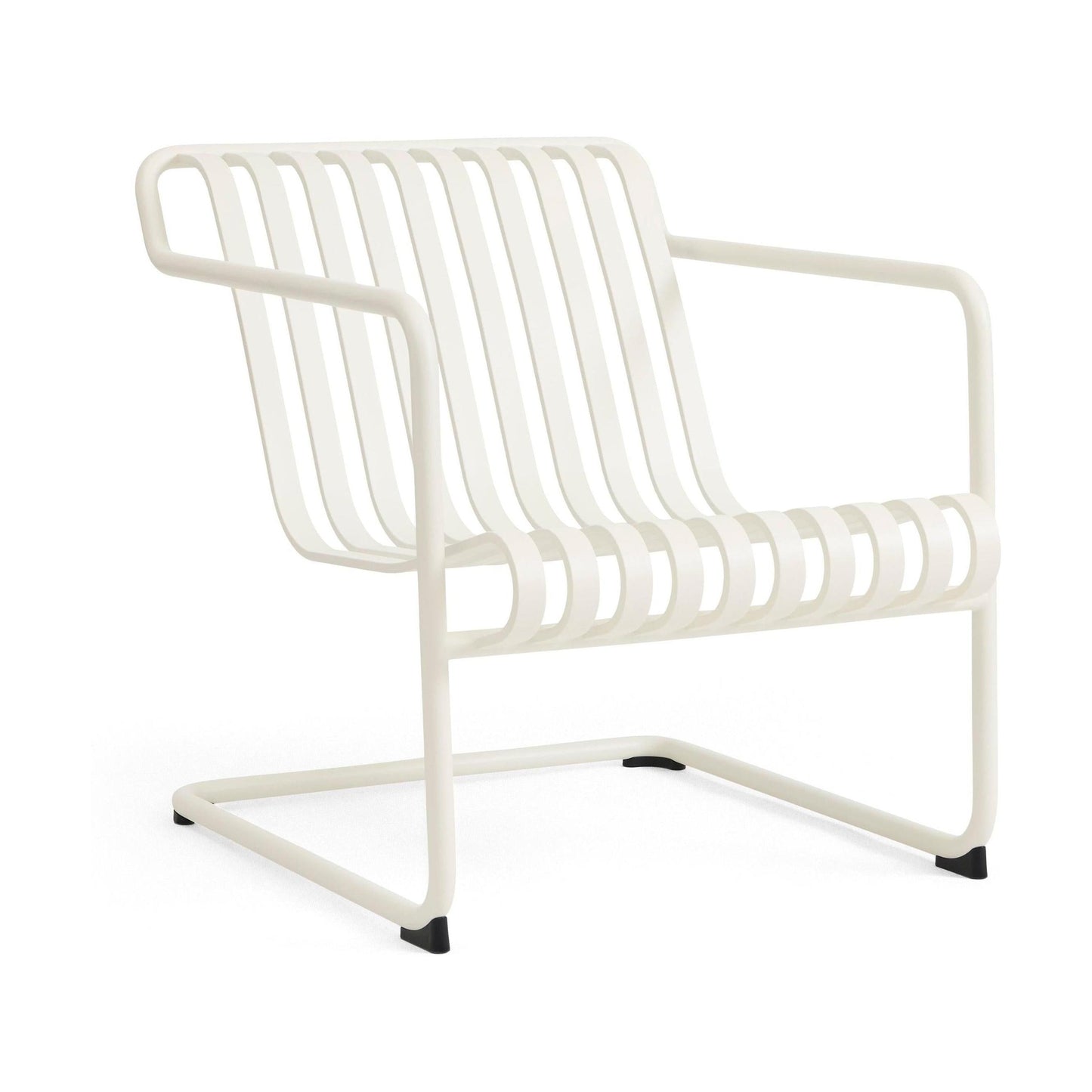 HAY Palissade Cantilever Low loungestoel Cream White
