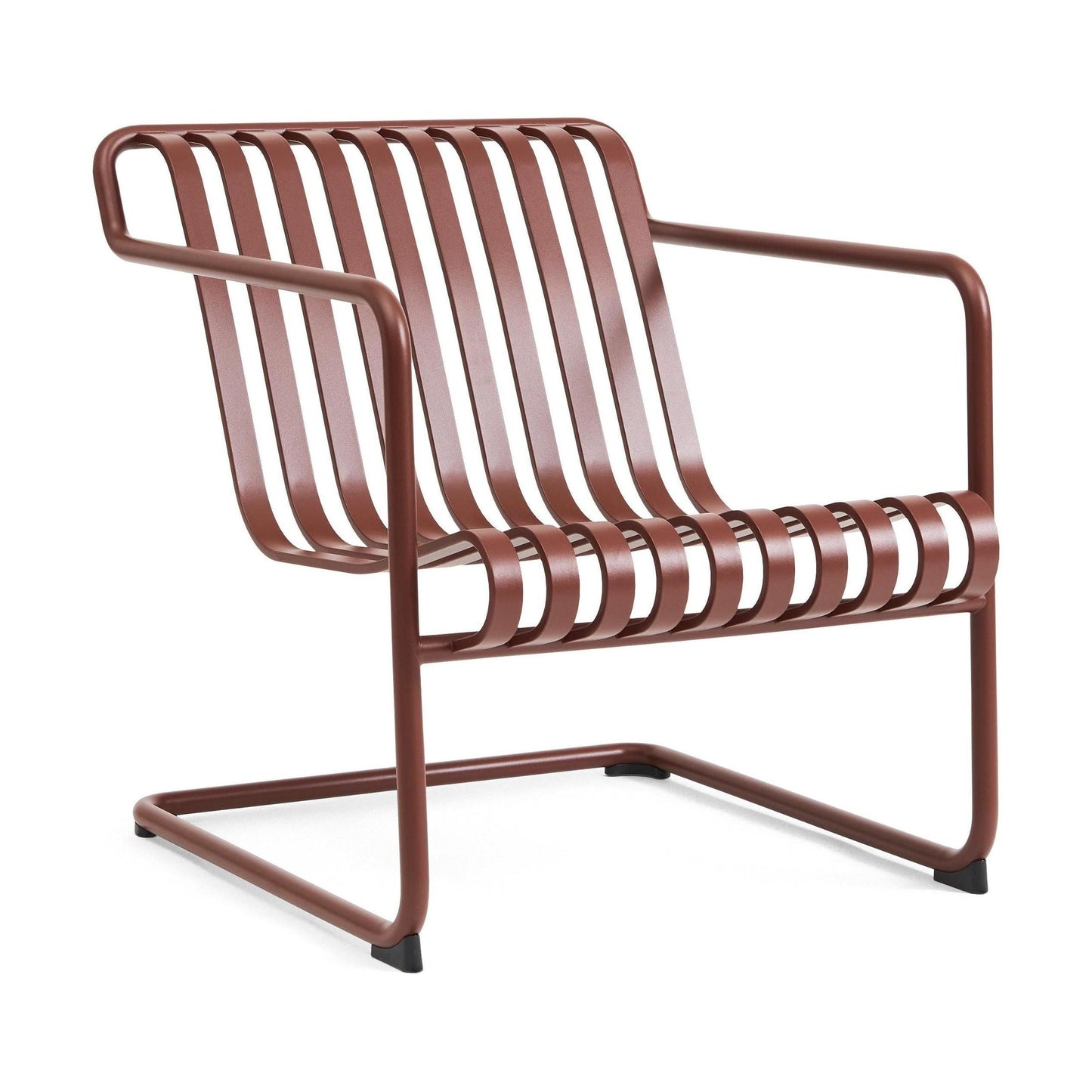 HAY Palissade Cantilever Low loungestoel Iron Red