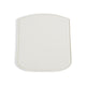HAY Deville seat pad Cream White