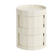 HAY Facet 20 kastje Eggshell