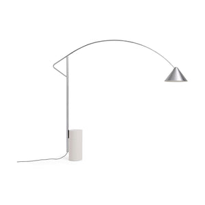 HAY Compass vloerlamp Brushed Aluminium
