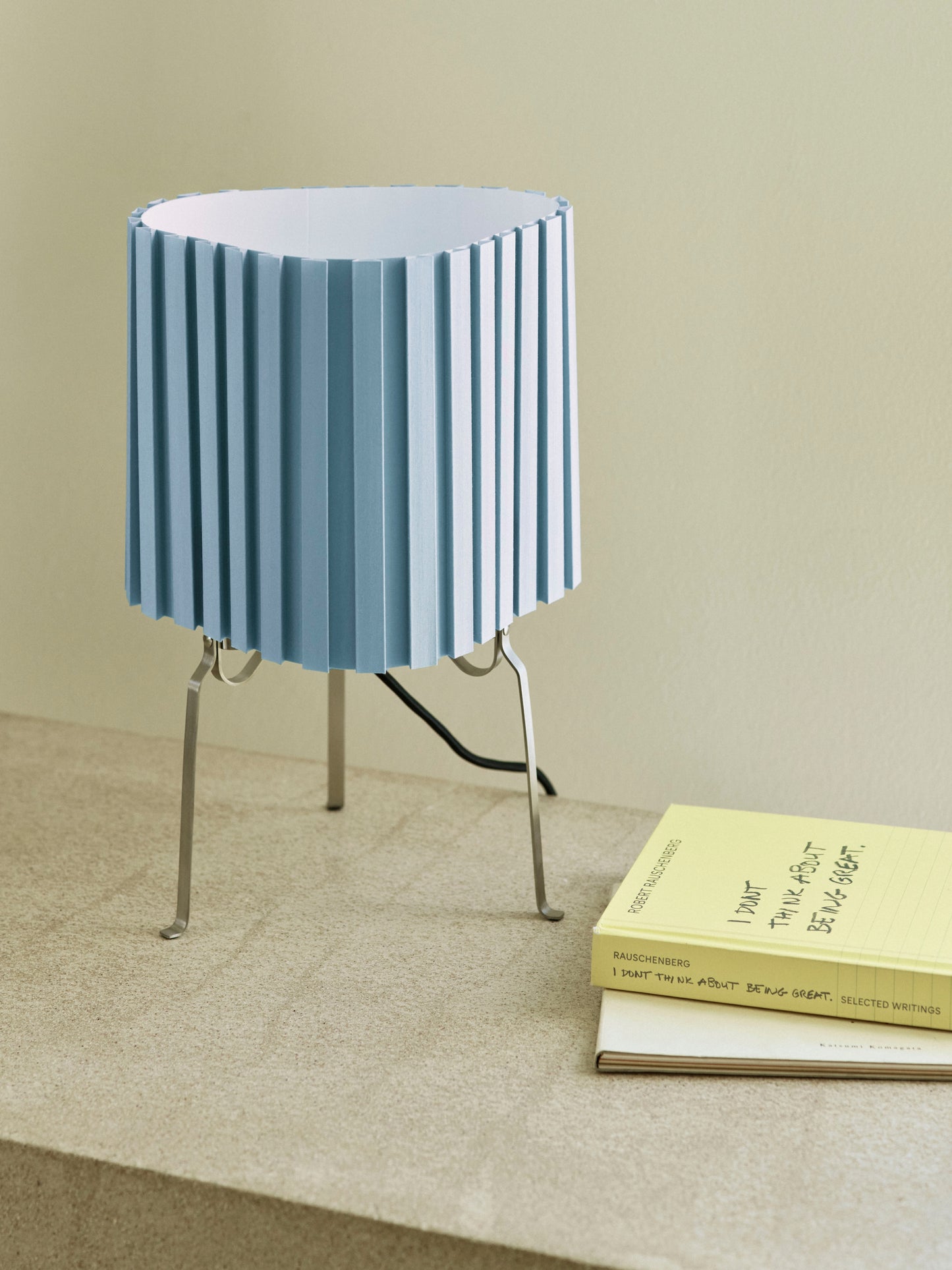 HAY Canelé tafellamp Soft Blue