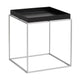 HAY Tray Medium bijzettafel 40x40 cm Black / Silver