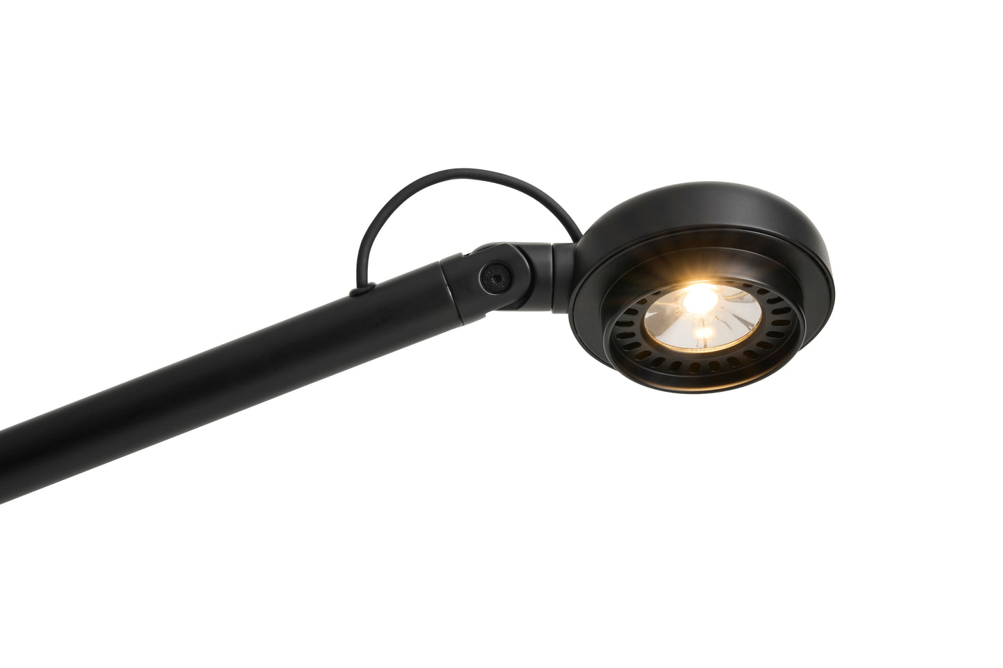 HAY Fifty-Fifty vloerlamp Soft Black