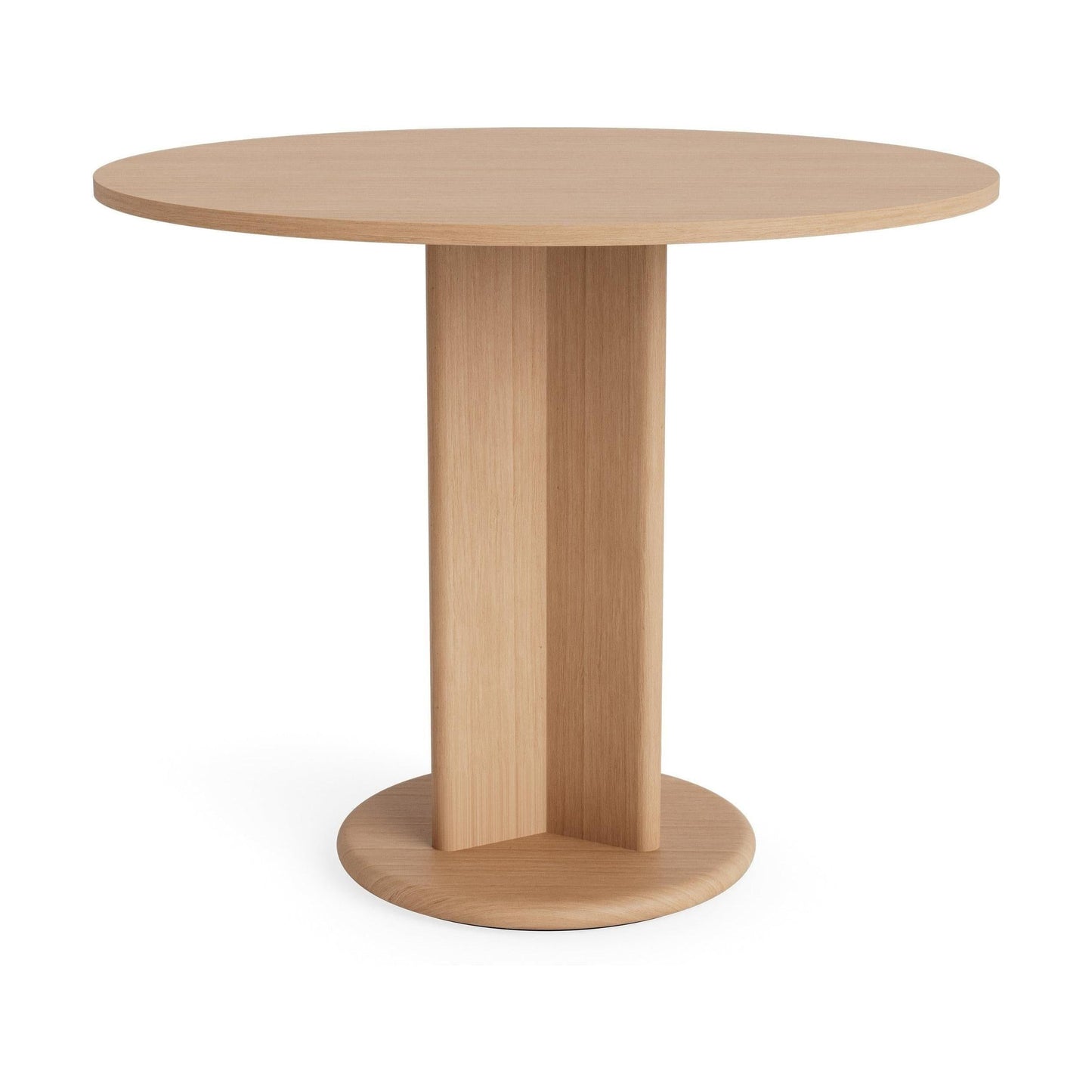 HAY Chisel 29 eettafel rond Ø90 cm gelakt eiken
