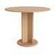 HAY Chisel 29 eettafel rond Ø90 cm gelakt eiken