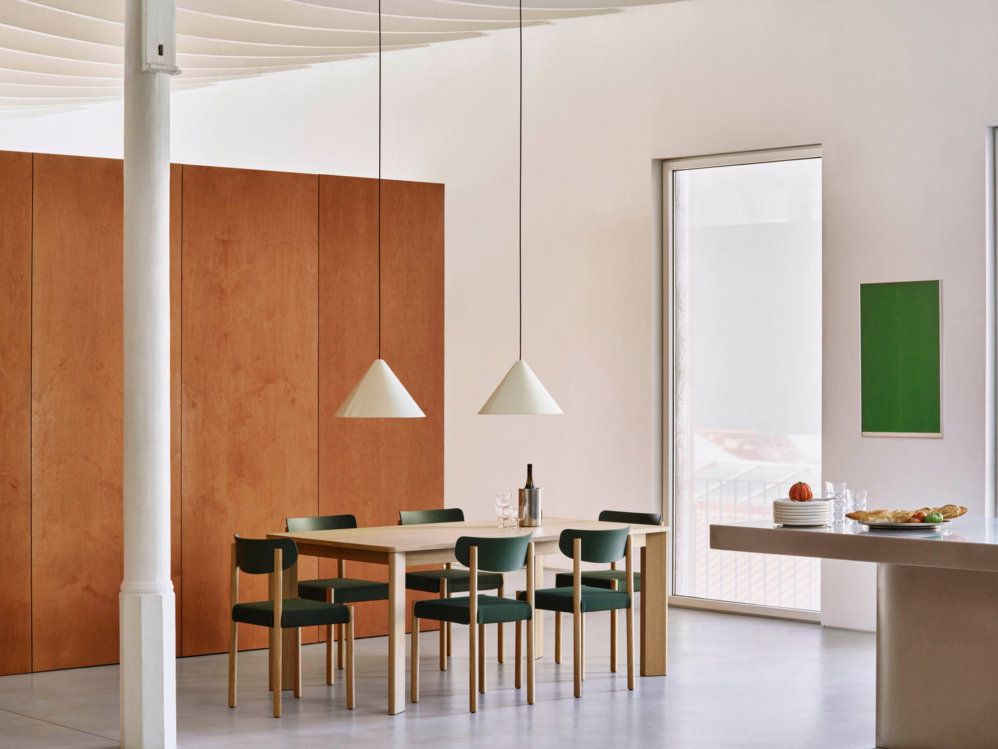 HAY Pack 10 eetkamerstoel Palm Green