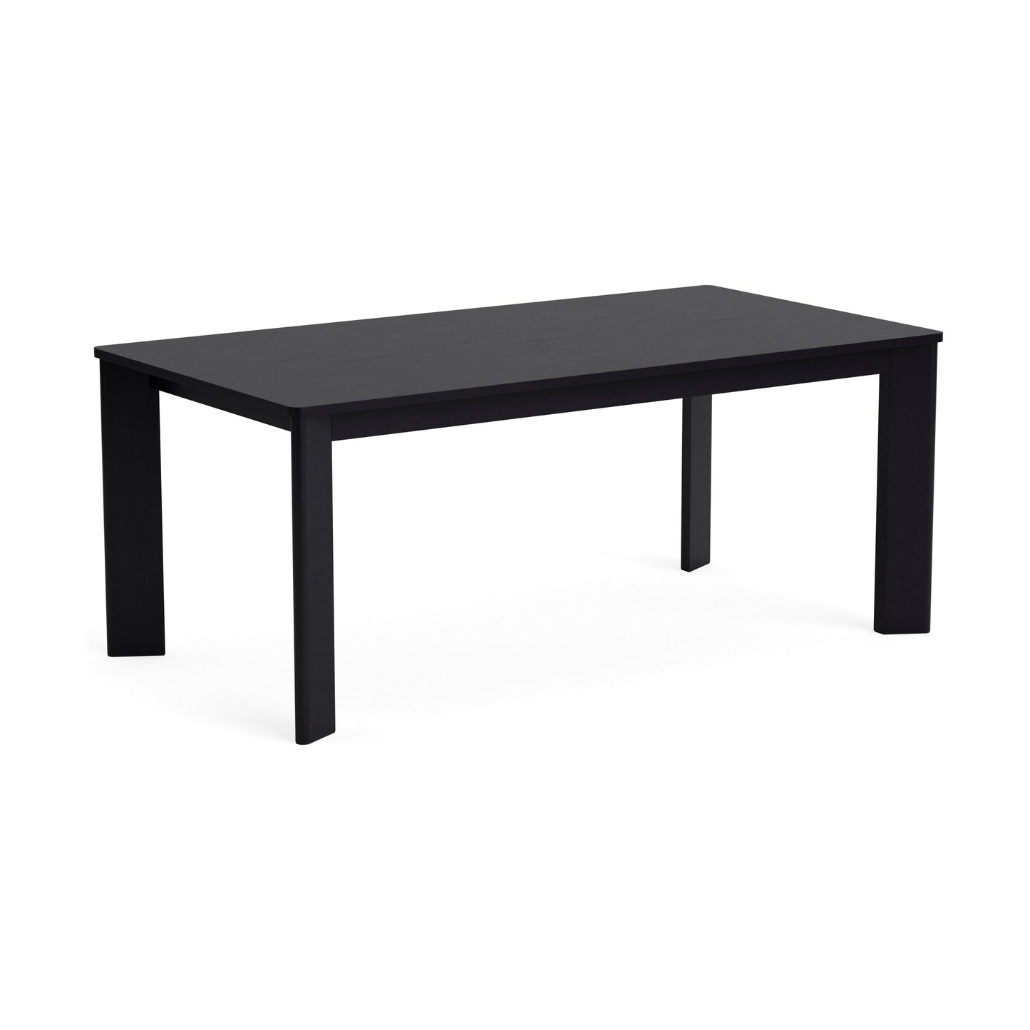 HAY Chisel 630 uitschuifbare eettafel 180/280x95 cm zwart gelakt eiken