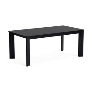 HAY Chisel 630 uitschuifbare eettafel 180/280x95 cm zwart gelakt eiken