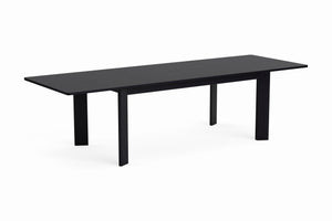 HAY Chisel 630 uitschuifbare eettafel 180/280x95 cm zwart gelakt eiken