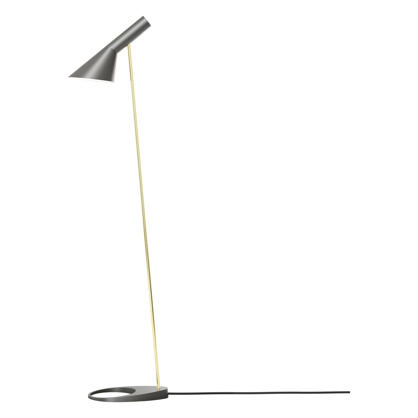 Louis Poulsen AJ vloerlamp Brass/Warm Grey