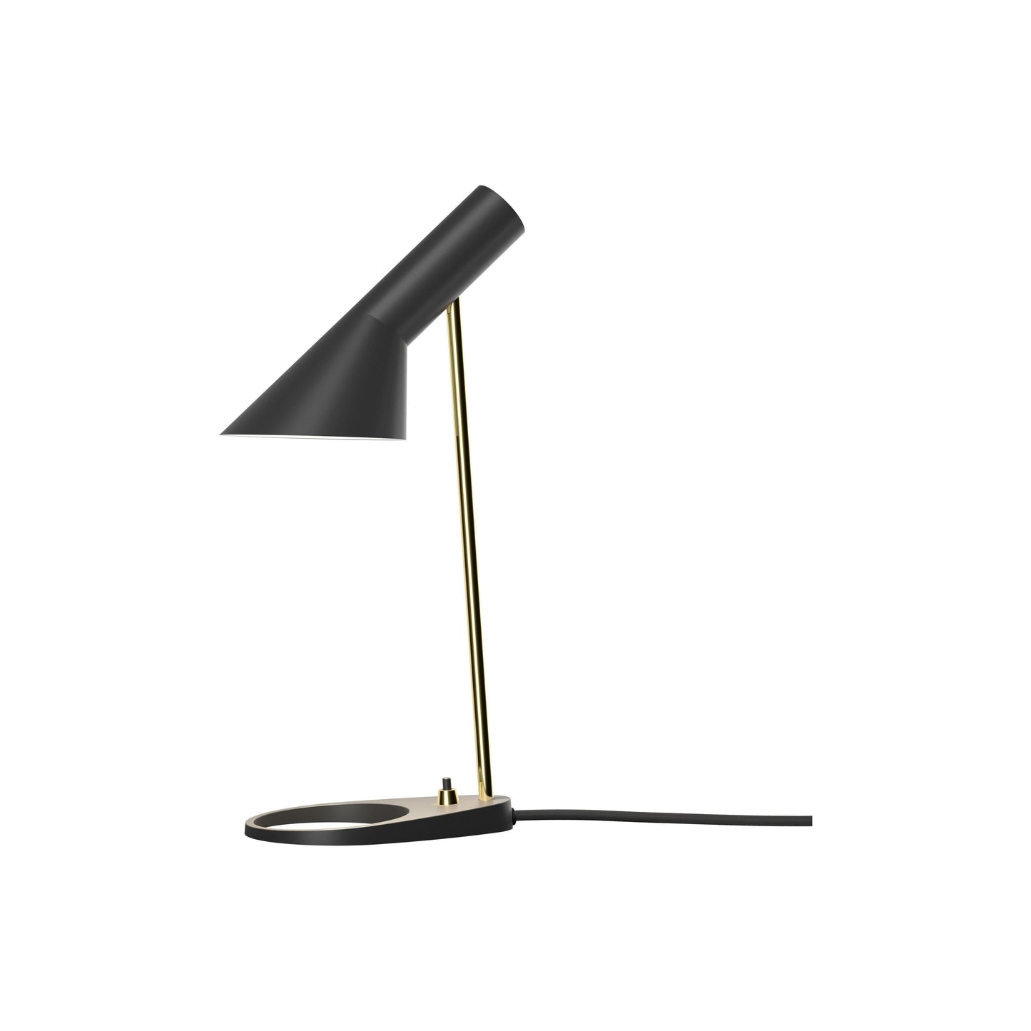 Louis Poulsen AJ Mini tafellamp Brass/Black
