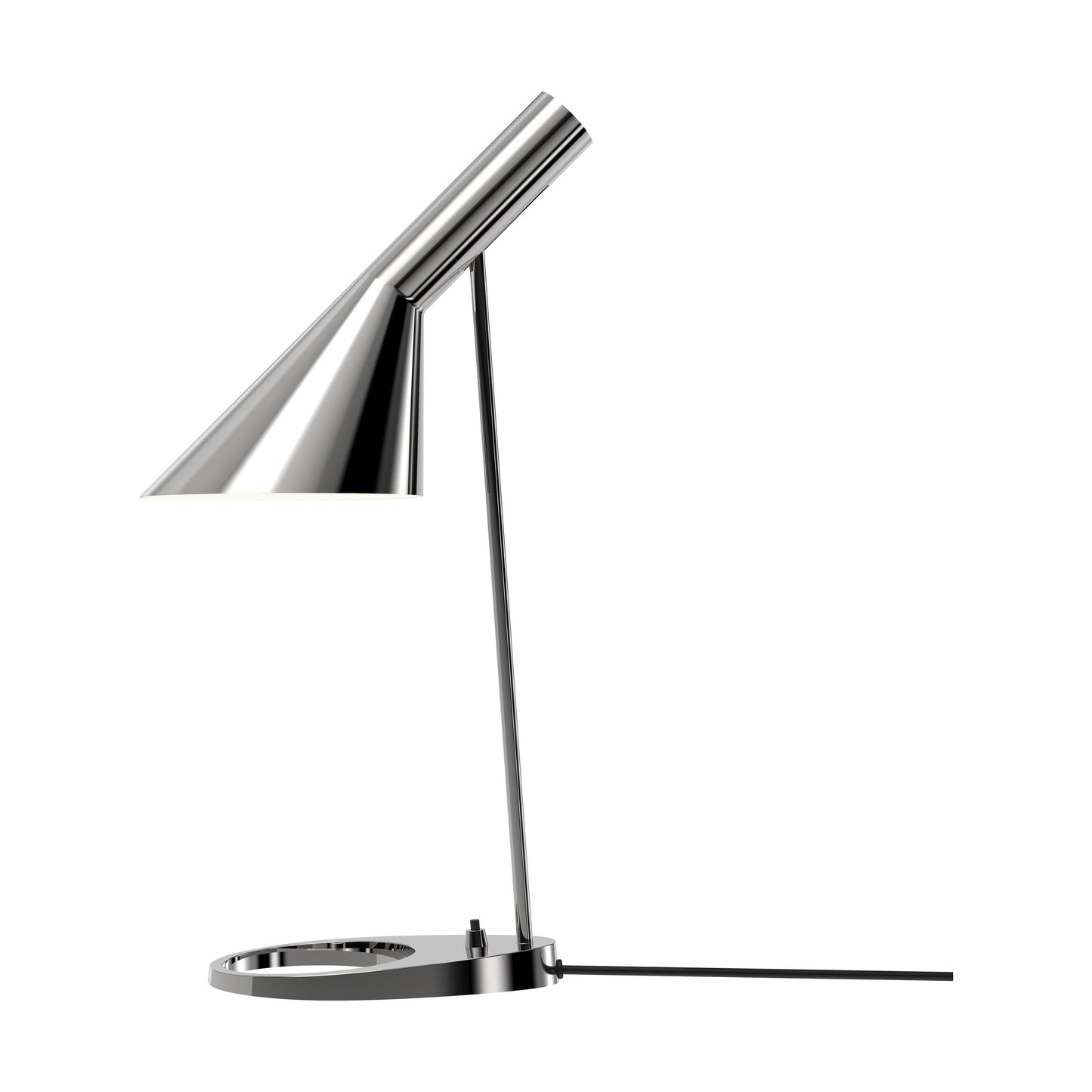 Louis Poulsen AJ tafellamp Steel Polished