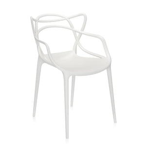 Kartell Masters eetkamerstoel Wit