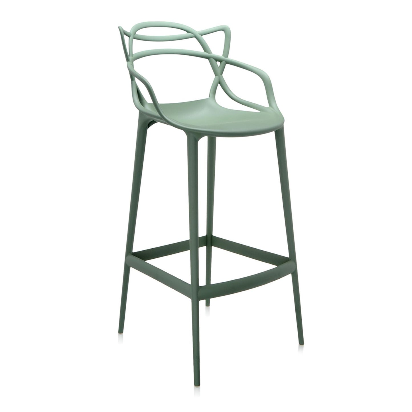 Kartell Masters barkruk H75 Saliegroen