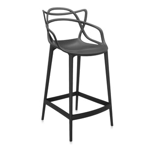 Kartell Masters barkruk H65 Zwart