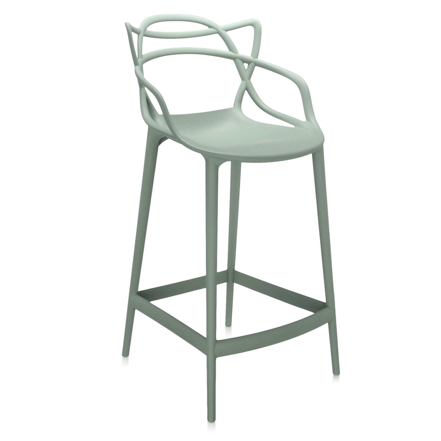 Kartell Masters barkruk H65 Saliegroen