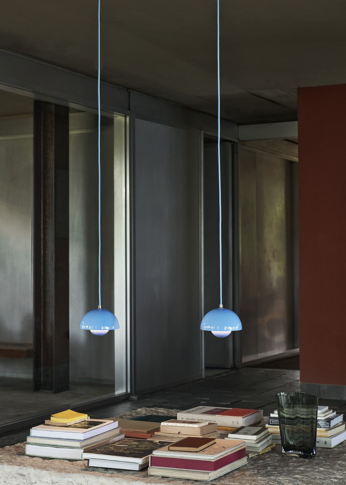 &Tradition Flowerpot VP10 hanglamp Swim Blue