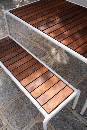 Houe Avanti tuinbank Medium Black Aluminium