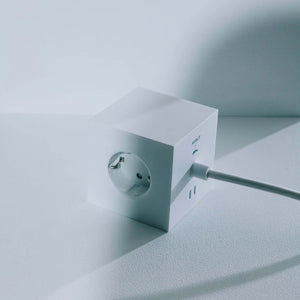 Avolt Square 1 stekkerdoos 3m Opal White