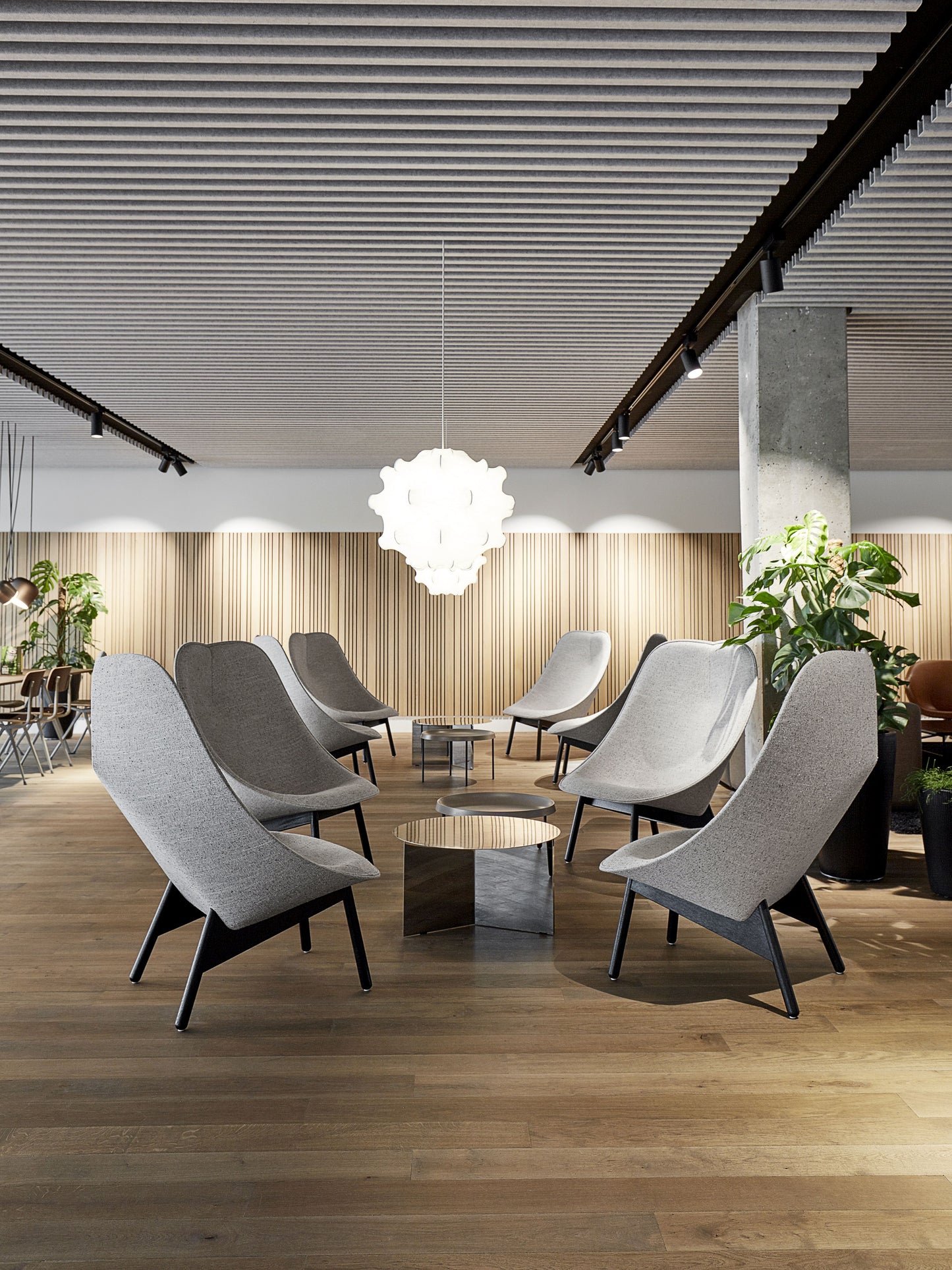 HAY Uchiwa fauteuil duo stoffering groen