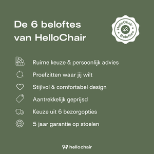 HelloChair HC116 Esby eetkamerstoel met arm beuken weatherd Rural Cream