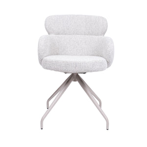 HelloChair HC22 Akin eetkamerstoel Milan Greige spinpoot beige