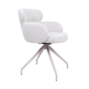 HelloChair HC22 Akin eetkamerstoel Milan Greige spinpoot beige