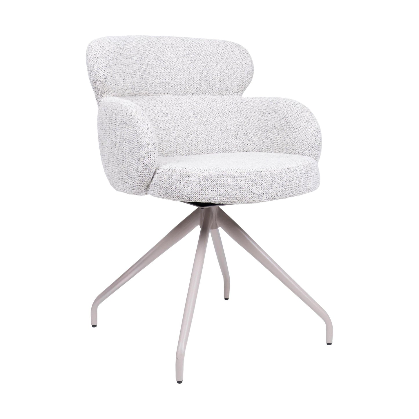 HelloChair HC22 Akin eetkamerstoel Milan Greige spinpoot beige