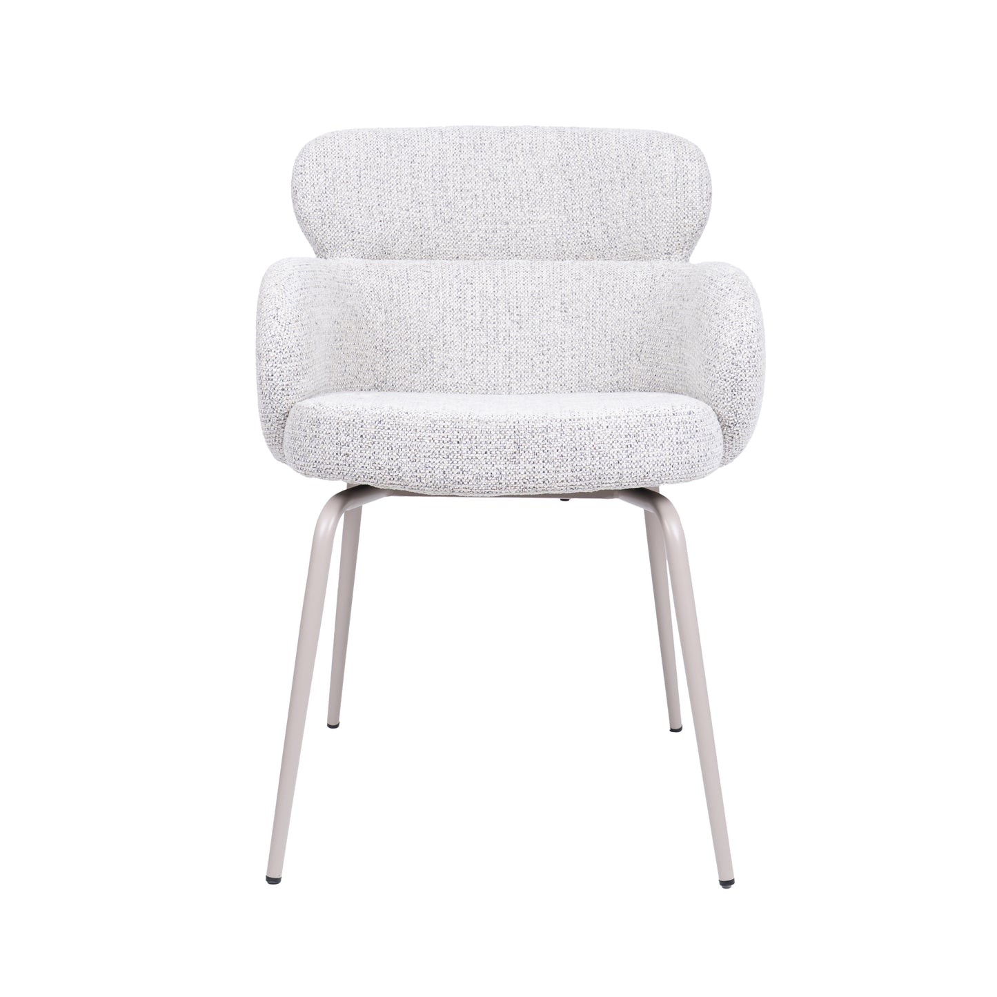 HelloChair HC22 Akin eetkamerstoel Milan Greige vierpoot beige