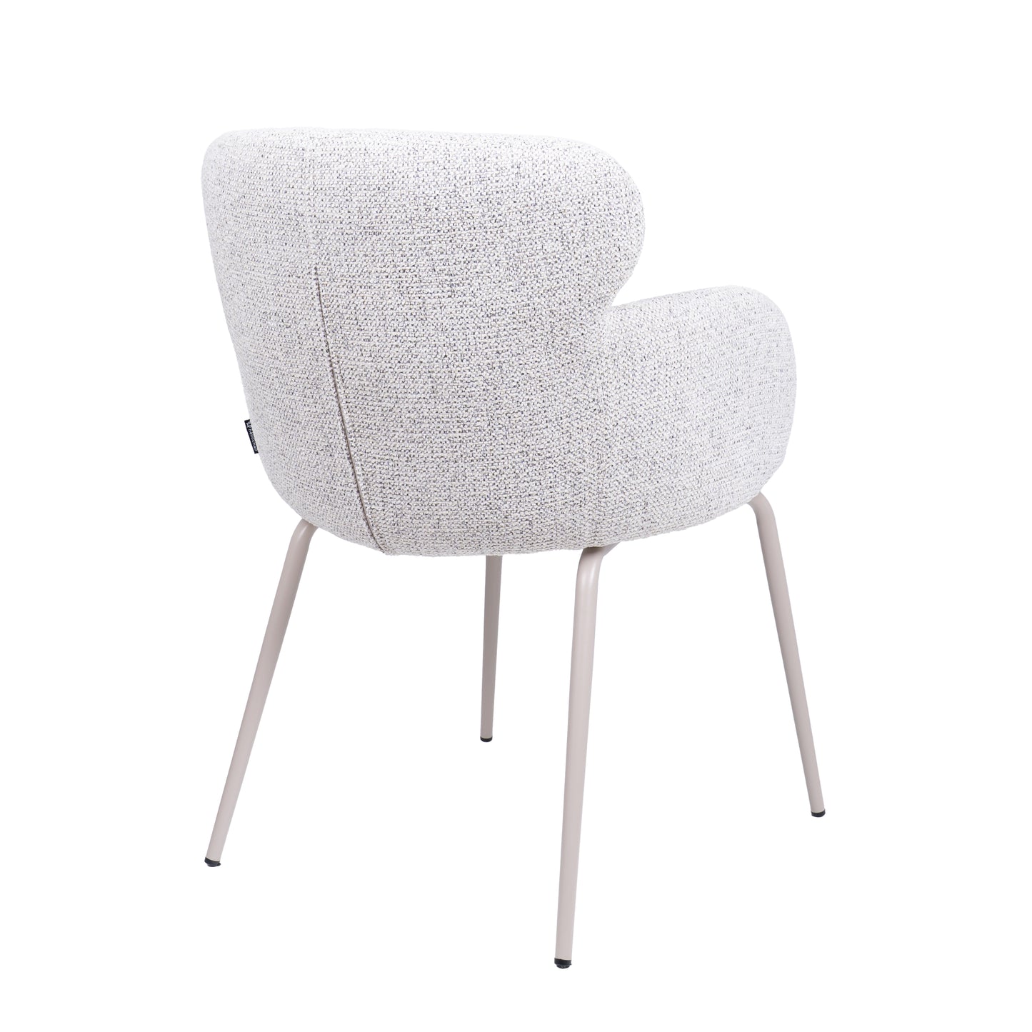 HelloChair HC22 Akin eetkamerstoel Milan Greige vierpoot beige