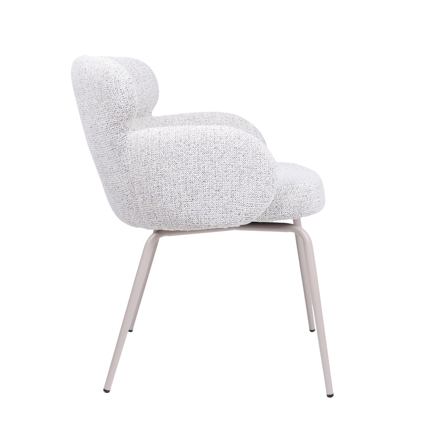 HelloChair HC22 Akin eetkamerstoel Milan Greige vierpoot beige