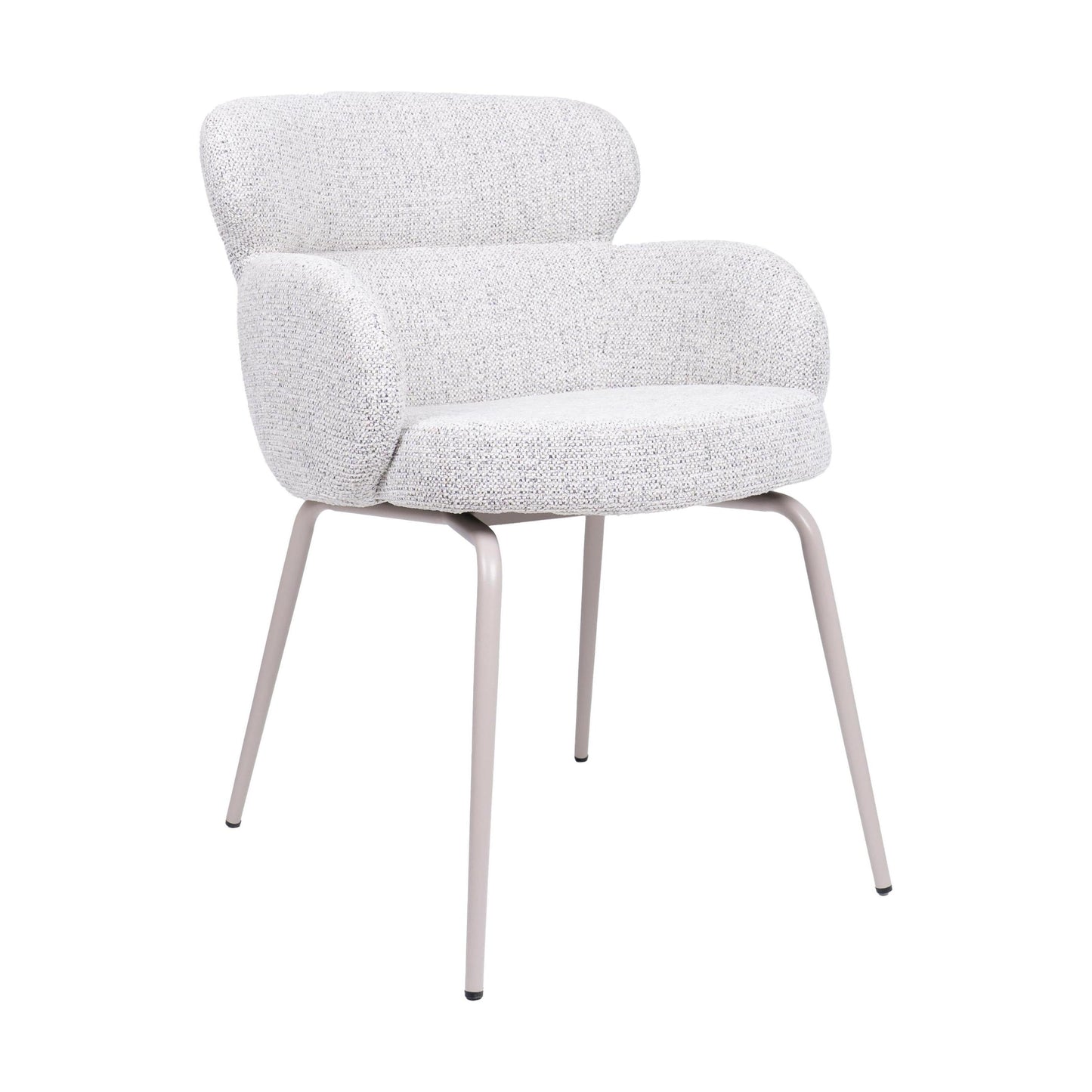 HelloChair HC22 Akin eetkamerstoel Milan Greige vierpoot beige