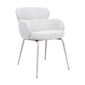 HelloChair HC22 Akin eetkamerstoel Milan Greige vierpoot beige