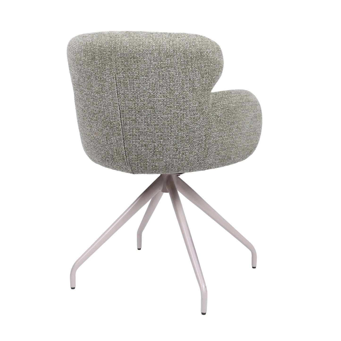 HelloChair HC22 Akin eetkamerstoel Milan Leaf spinpoot beige