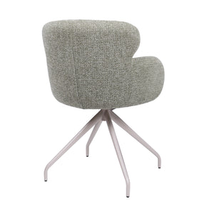 HelloChair HC22 Akin eetkamerstoel Milan Leaf spinpoot beige