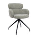 HelloChair HC22 Akin eetkamerstoel Milan Leaf spinpoot zwart