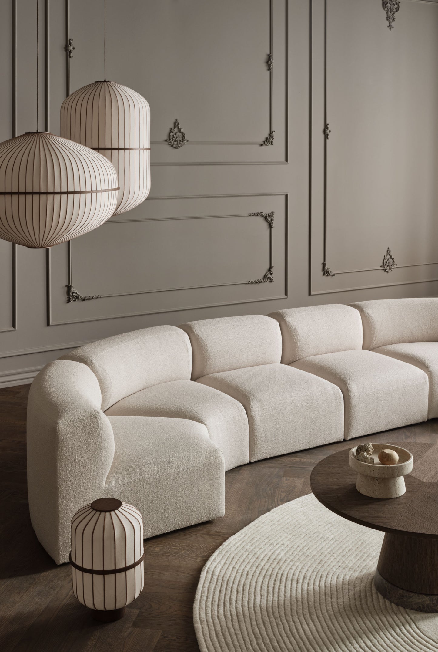 Bolia Lucén Cylinder vloerlamp oiled oak