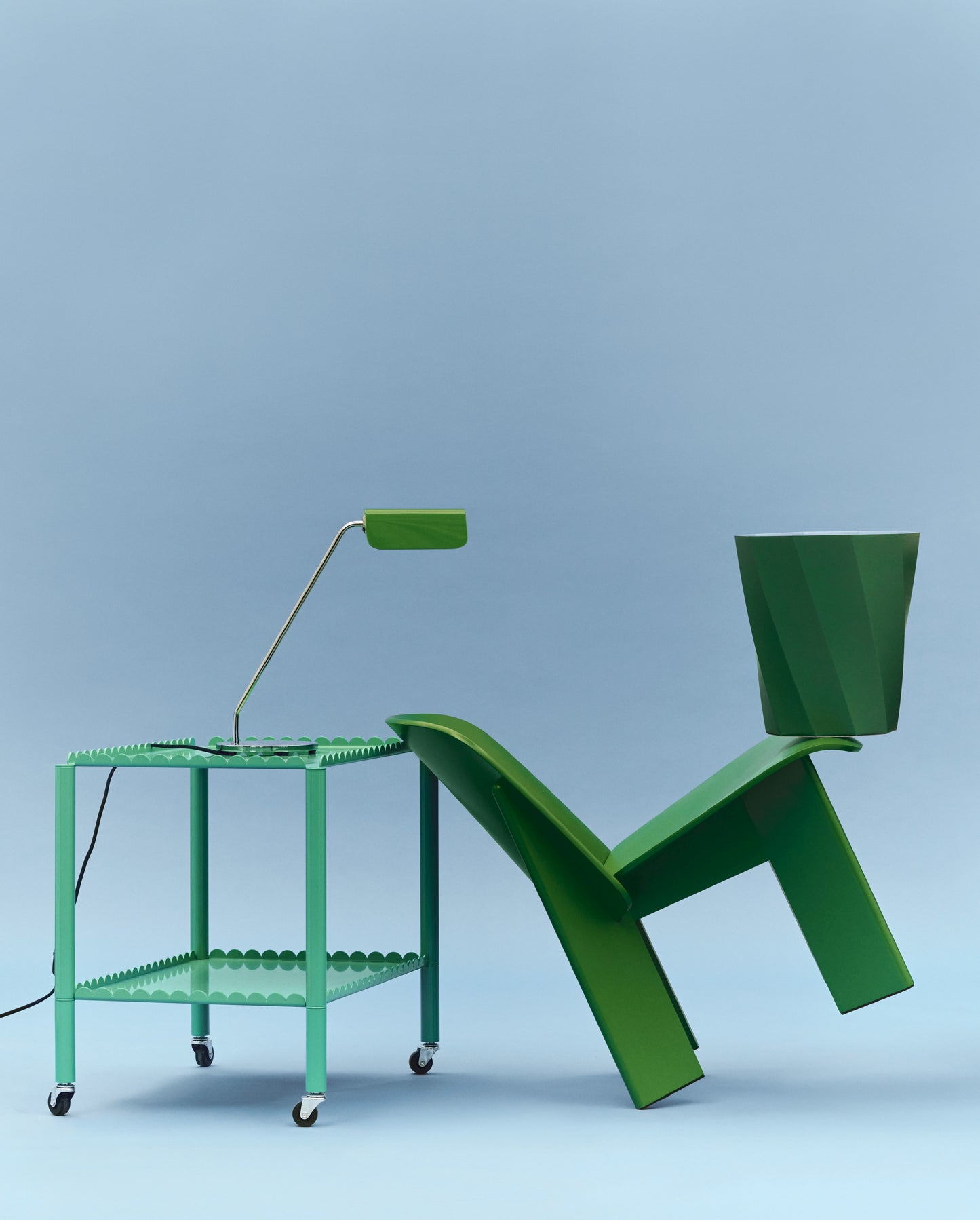 HAY Chisel fauteuil Lush Green