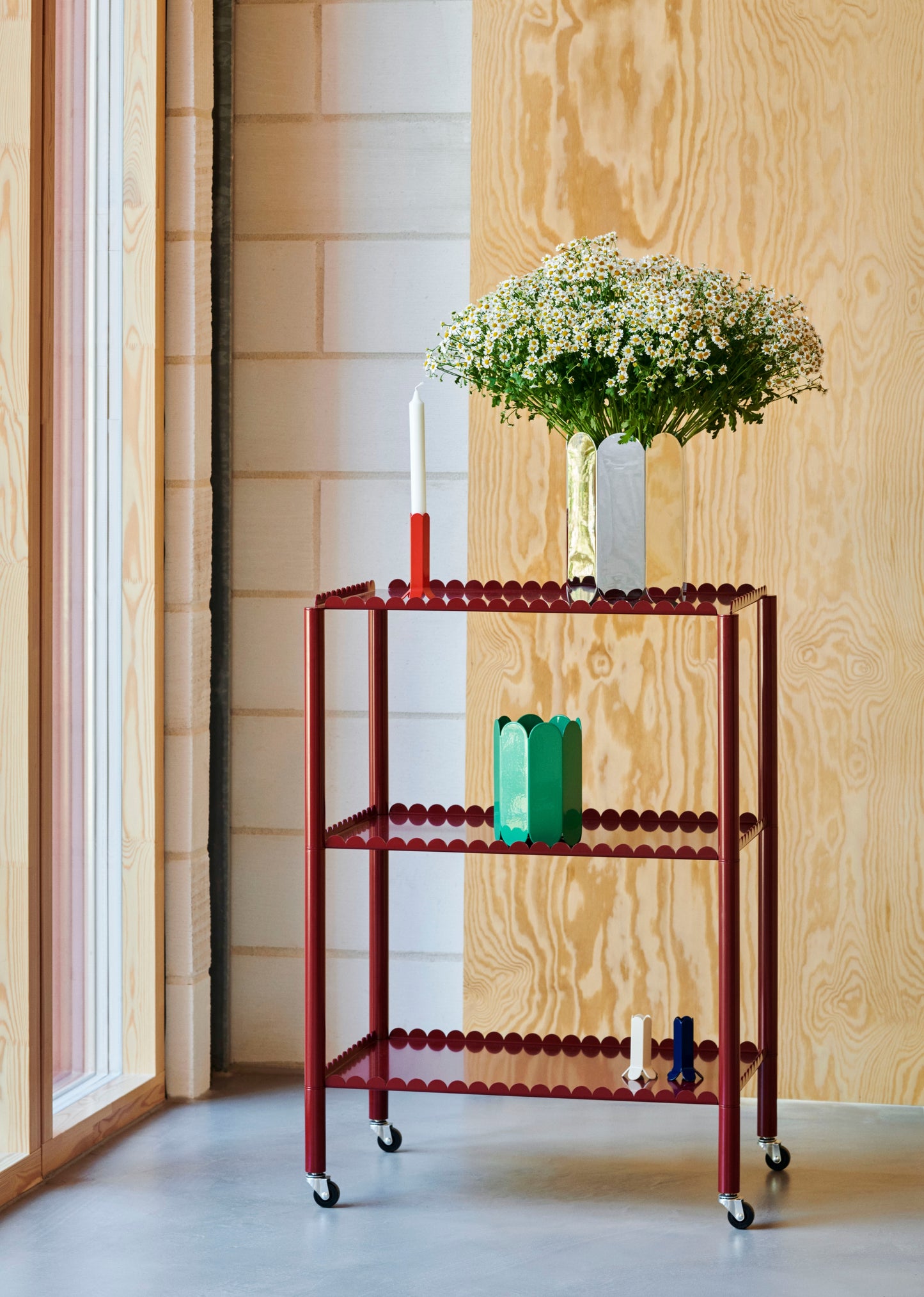 HAY Arcs High trolley Auburn Red