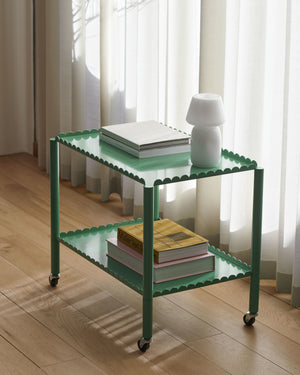 HAY Arcs Low trolley Soft Jade