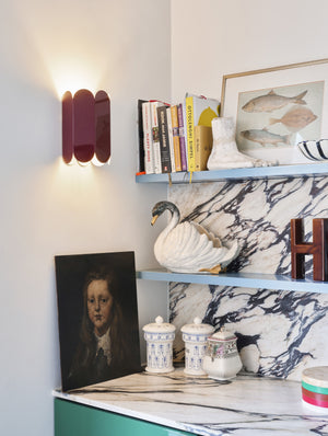 HAY Arcs wandlamp Auburn Red