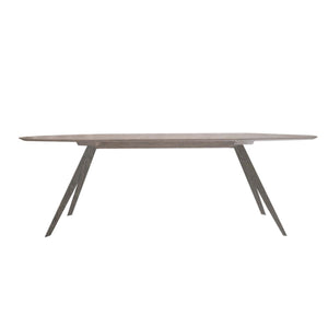 HelloTable Novum 30 eettafel Organisch 260x120 cm eiken royal grey