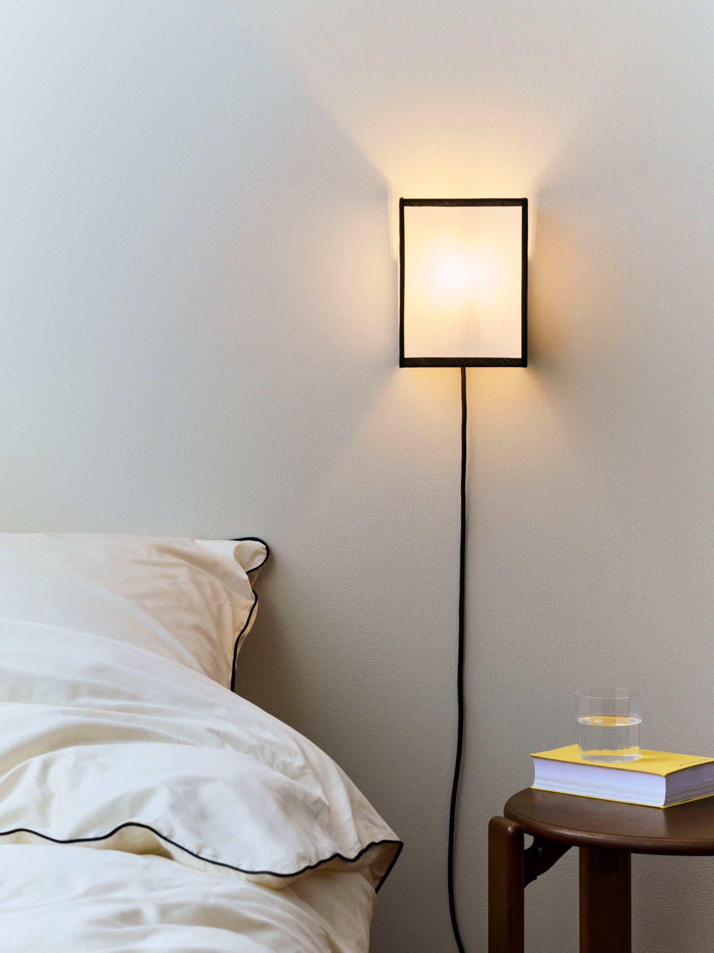 HAY Ava Square wandlamp White