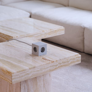 Avolt Square 1 stekkerdoos 3m Gotland Gray
