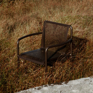 Ferm Living Dapple loungestoel Dark Brown