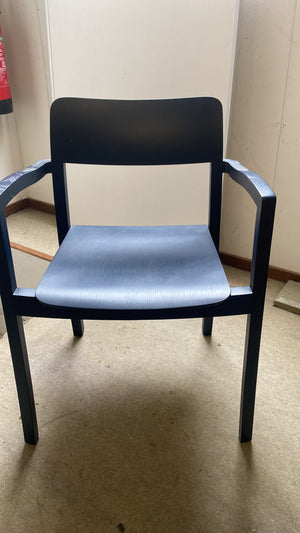 Tweedekansje - HAY Pastis eetkamerstoel met arm Steel Blue