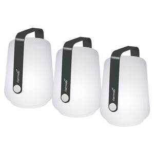 Fermob Balad taffelamp Anthracite - Set van 3