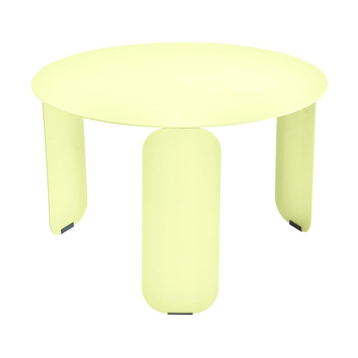 Fermob Bebop salontafel Ø60 cm Frosted Lemon